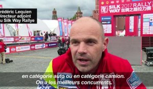 Russie: lancement du Silk Way rallye sur la Place Rouge