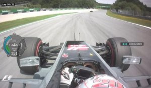 Grand Prix d'Autriche - Magnussen frustré par son problème de boîte de vitesse !