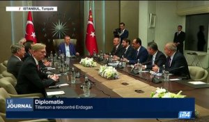 Diplomatie: Rex Tillerson a rencontré Recep Tayyip Erdogan