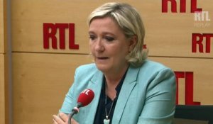 Marine Le Pen était l'invitée de RTL le 12 juillet 2017