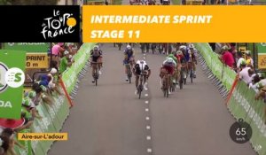 Sprint intermédiaire / Intermediate Sprint - Étape 11 / Stage 11 - Tour de France 2017