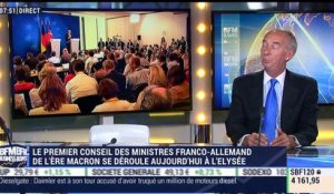 Le premier Conseil des ministres franco-allemand de l'ère Macron se déroule aujourd'hui à l'Elysée - 13/07