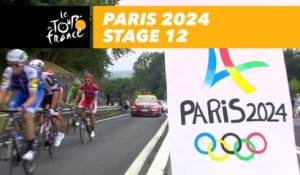 Paris 2024 au KM 2024 / at the KM 2024 - Étape 12 / Stage 12 - Tour de France 2017