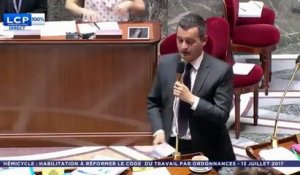 "Pas de leçon de morale, Judas !" : vifs échanges entre le ministre Gérald Darmanin et la députée Marine Le Pen à l'Assemblée
