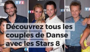 Danse avec les stars saison 8 : les couples