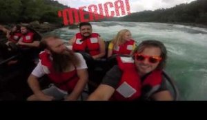 The Crew Hits Niagara Falls