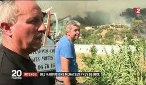 Incendie dans les Alpes-Maritimes : 250 pompiers mobilisés