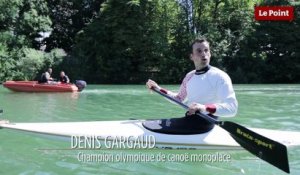 Interview sur l'eau avec le champion olympique de canoë Denis Gargaud