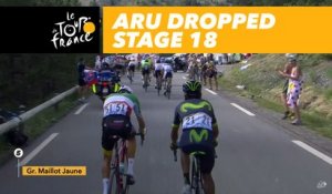 Aru lâché / dropped - Étape 18 / Stage 18 - Tour de France 2017