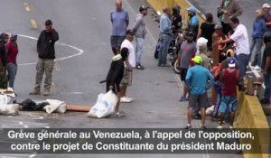L'opposition met la pression sur Maduro avec une grève générale