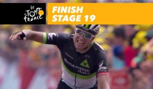 Arrivée / Finish - Étape 19 / Stage 19 - Tour de France 2017