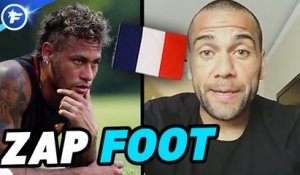 La posture songeuse de Neymar, Dani Alves parle en français | ZAP FOOT