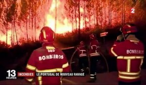 Le Portugal lutte contre trois incendies simultanés