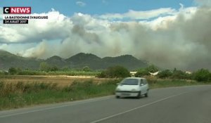 Incendie de forêt de 400 ha dans le sud du massif du Lubéron