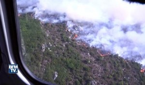 1.800 hectares ravagés… les images aériennes des incendies en Corse