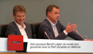 Voici pourquoi Benoît Lutgen ne voulait plus gouverner avec le Parti socialiste en Wallonie