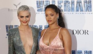 Rihanna et Cara Delevingne, les deux beautés de Valerian