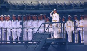 A Saint-Pétersbourg, Poutine célèbre la grandeur de la marine russe