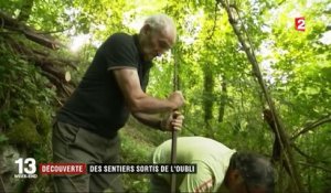Ariège : des bénévoles rendent praticables des petits chemins oubliés