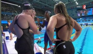 Le relais américain du 4 X 100 m 4 nages dames bat le record du monde !