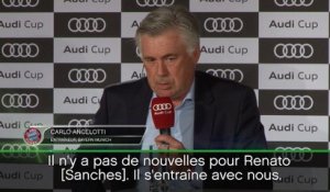 Bayern - Ancelotti: "Sanches restera avec nous"