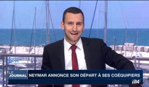 Football: Neymar a annoncé son départ à ses coéquipiers