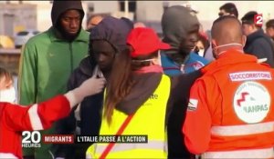 Migrants : l'Italie passe à l'action