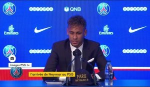 Pourquoi le PSG ? Neymar: "Pour l'ambition de ce club, très semblable à la mienne"