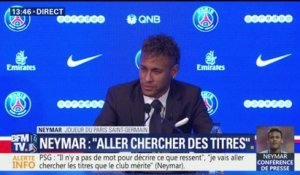 "J'ai senti que c'était le moment de m'en aller", explique #Neymar #PSG
