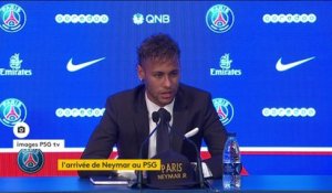 Neymar : "Je n'ai jamais été motivé par l'argent"
