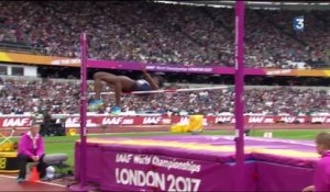 Mondiaux d'athlétisme : L'heptathlonienne Nana Djimou s'arrête à 1m71 à la hauteur