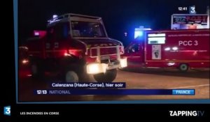 Corse : Un nouvel incendie ravage une centaine d'hectares (vidéo)