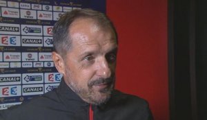 La réaction de Faruk Hadzibegic, l'entraîneur valenciennois - 1er tour de Coupe de la Ligue