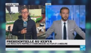 Présidentielle au Kenya : le chef de file de l''opposition conteste les résultats