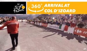 Finish at the top of the col d'Izoard - 360° - Tour de France 2017
