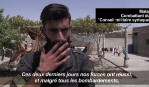 Une chrétienne fuit Raqa avec ses proches