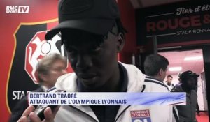 Rennes-Lyon (1-2) – Bertrand Traoré : "On doit continuer de grandir ensemble"