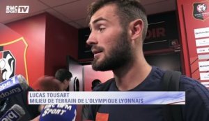 Rennes-Lyon (1-2) – Tousart : "Ça n’a pas été facile ce soir"