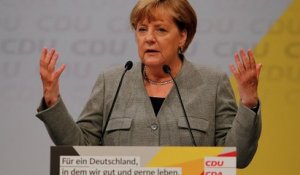 À Dortmund, Angela Merkel entre en campagne