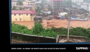 Sierra Leone : au moins 180 morts dans une coulée de boue géante (vidéo)