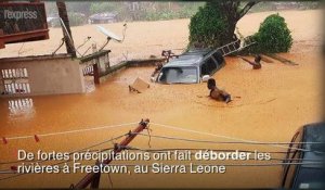 Sierra Leone: 312 morts dans des coulées de boue à Freetown