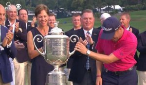 Golf - PGA Championship - La réaction de Thomas et la remise du trophée !