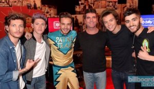 Simon Cowell Admits He Scolded Louis Tomlinson for Drinking Too Much Before a 1D Show | Billboard News