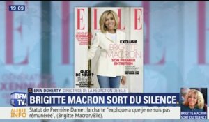 Brigitte Macron "n'aime pas qu'on parle d'elle", dit Erin Doherty qui l'a interviewée pour "Elle"