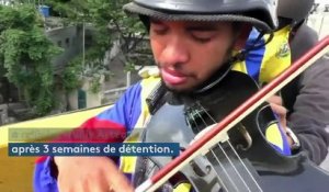 Au Venezuela, le violoniste symbole de l'opposition à Maduro a été libéré