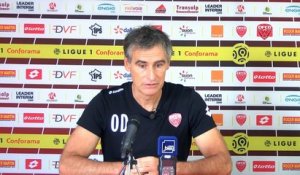 Conférence de presse d'Olivier Dall'Oglio avant Stade Rennais-DFCO