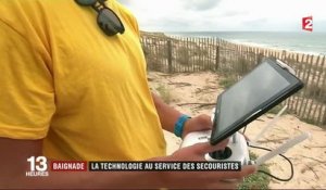 Lacanau : la surveillance des baigneurs depuis le ciel