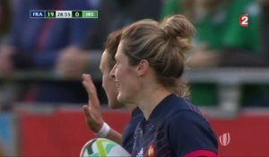 Coupe du Monde de rugby (F) : Le deuxième essai personnel pour Ladagnous ! Et de 21 à 0 pour la France !