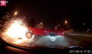 Incroyable collision de nuit : aucun blessé sur l'autoroute !!