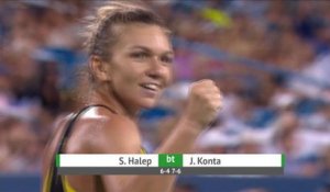 Cincinnati - Halep dans le dernier carré